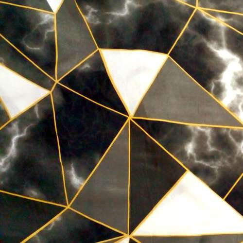 پارچه ملحفه طرح هندسی کد T