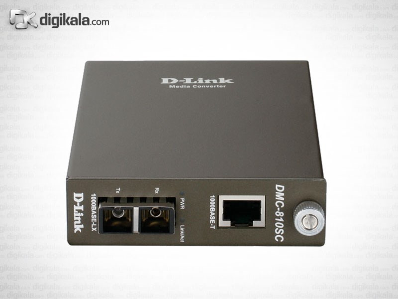 مبدل فیبر نوری به اترنت دی-لینک مدل DMC-810SC