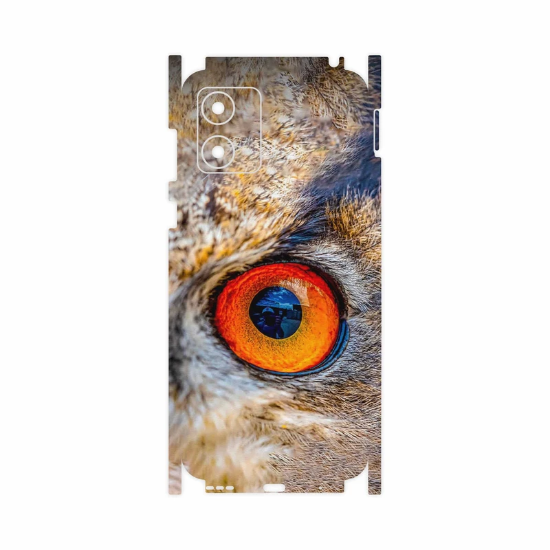 برچسب پوششی ماهوت مدل Owl eyes-FullSkin مناسب برای گوشی موبایل موتورولا Moto E13