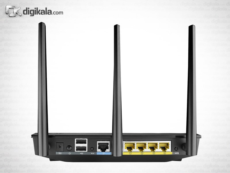 روتر بی‌سیم و دوبانده ایسوس مدل RT-N66U