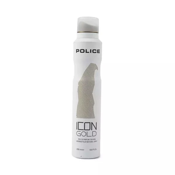اسپری خوشبو کننده بدن مردانه پلیس مدل ICON GOLD حجم 200 میلی لیتر