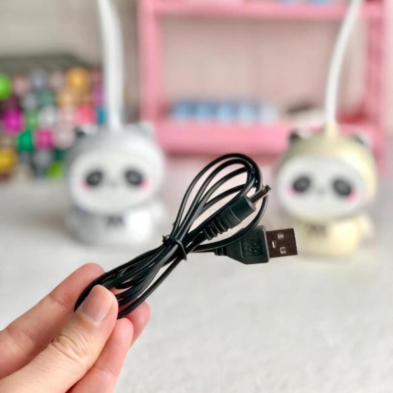 چراغ مطالعه شارژی مدل پاندا پاستلی