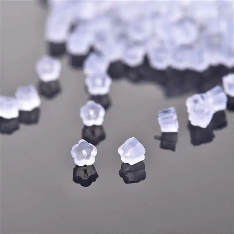 پشت گوشواره طرح گل بسته 50 عددی