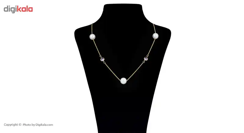 گردنبند طلا 18 عیار زنانه ماهک مدل MM0564