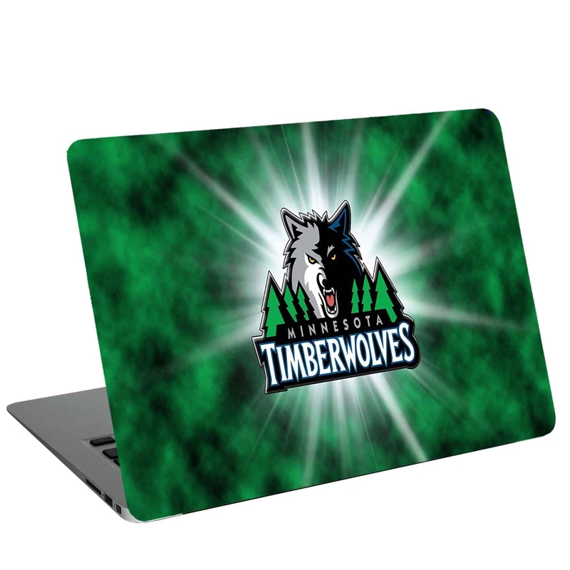 استیکر لپ تاپ طرح Minnesota Timberwolves کد G-1334 مناسب برای لپ تاپ 15.6 اینچ