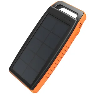 شارژر همراه خورشیدی راو پاور مدل RP-PB003 ظرفیت 15000 میلی آمپر ساعت
