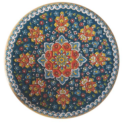 بشقاب میناکاری سفالی کد 20