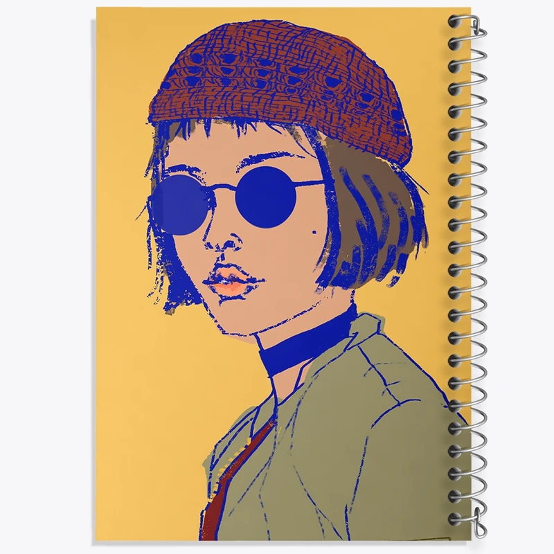 دفتر نقاشی 50 برگ خندالو طرح ماتیلدا کد F581