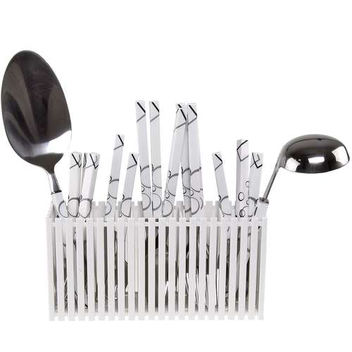 ست قاشق و چنگال 33 پارچه سی اند اس مدل آرکوپال 7117