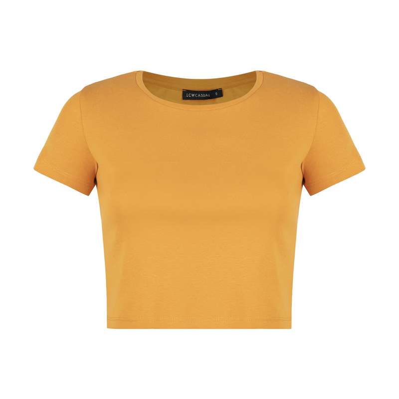 نیم تنه زنانه ال سی وایکیکی مدل S290905Z8-QA6-ORANGE