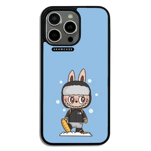 AKAM AMC-WA15PROMAX-LABUBU-25 Cover For Apple iPhone 15 Pro Max