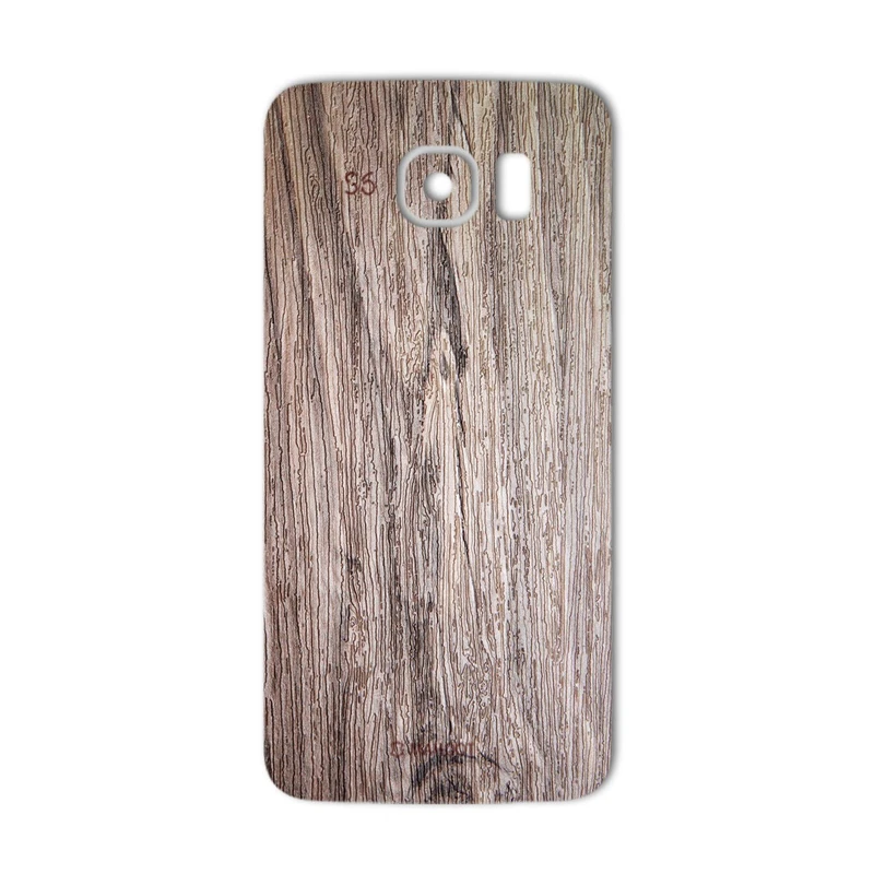 برچسب پوششی ماهوت مدل Walnut Texture مناسب برای گوشی Samsung S6