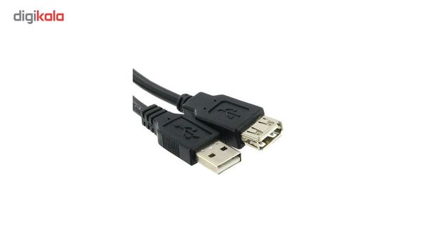 کابل افزایش طول USB 2.0 کی نت به طول 3 متر کابل افزایش طول USB 2.0 کی نت به طول 3 متر