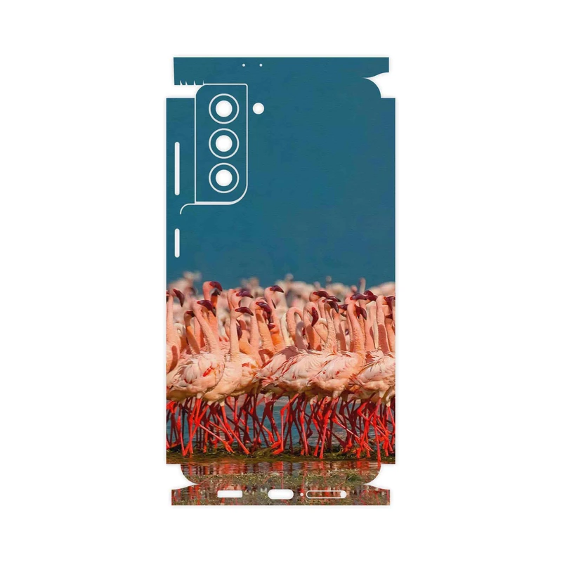 برچسب پوششی ماهوت مدل Flamingo-FullSkin مناسب برای گوشی موبایل سامسونگ Galaxy S21 5G