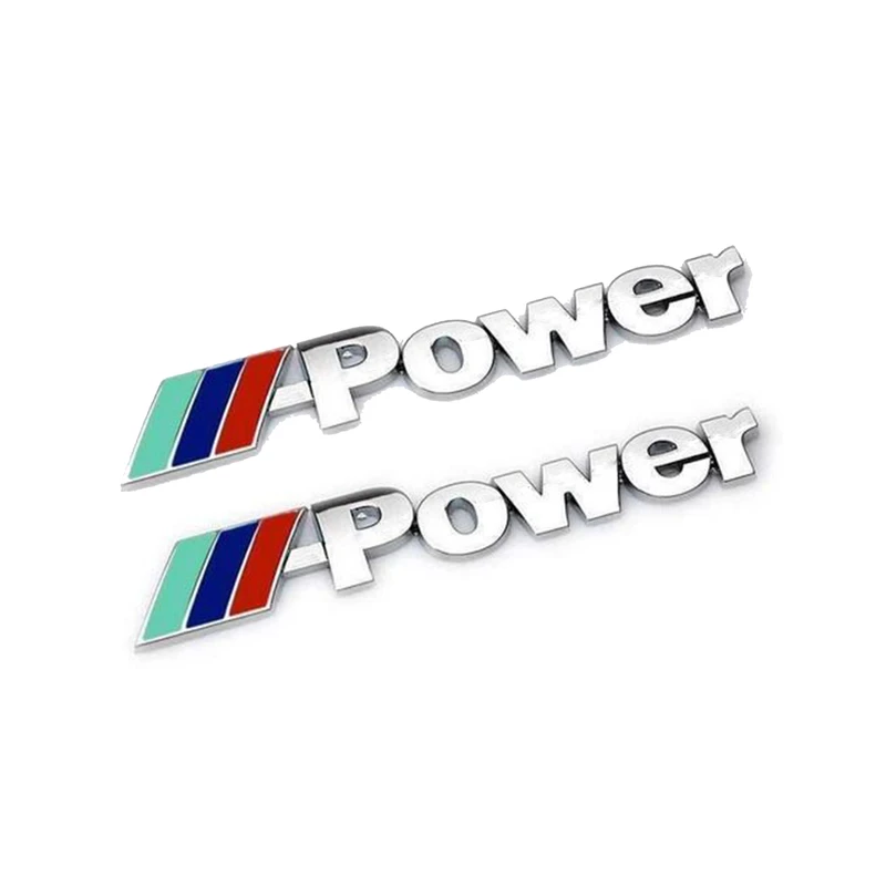 آرم خودرو آراکس یدک مدل MPOWER-AY-3504 طرح ام پاور بسته 2 عددی