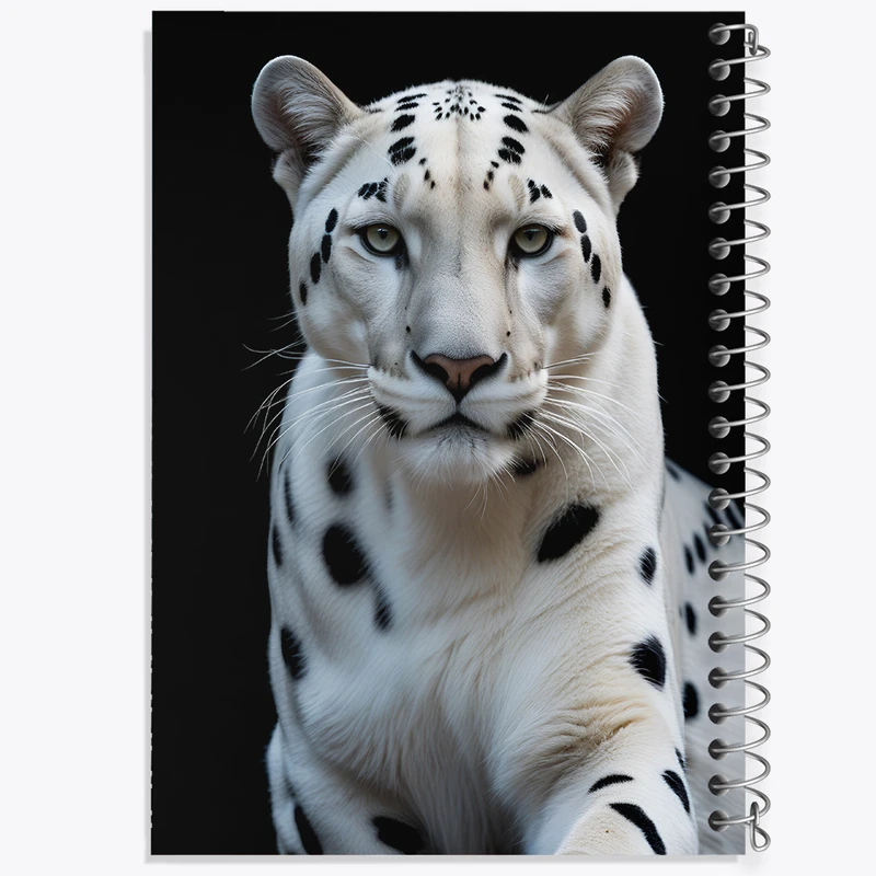 دفتر مشق 50 برگ خندالو طرح پلنگ کد F5883