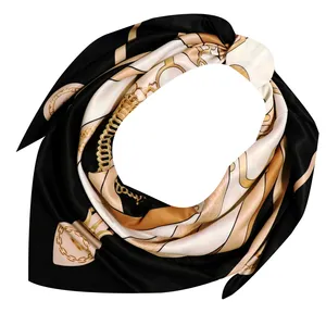 روسری زنانه مدل ابریشم پاییزی طرح پاپیون کد 1023