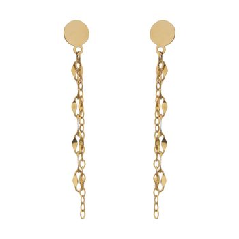 گوشواره طلا 18 عیار زنانه مایا ماهک مدل ME0953