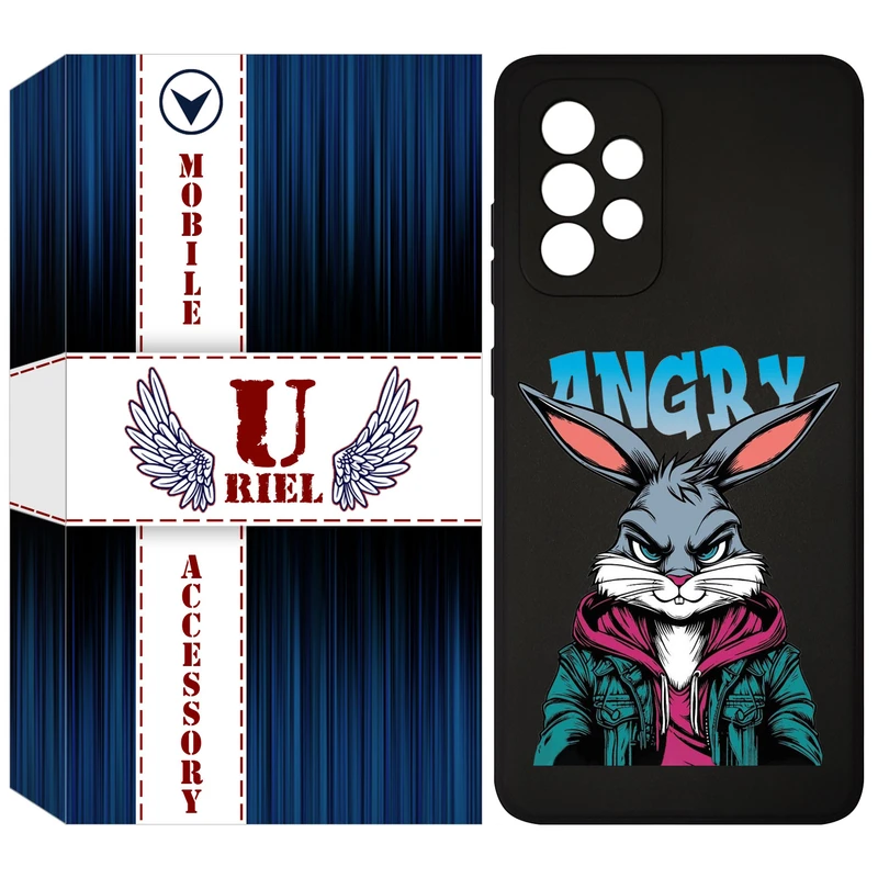 کاور یوریل مدل قاب KSH کد 51 طرح خرگوش مناسب برای گوشی موبایل سامسونگ Galaxy A33 5G