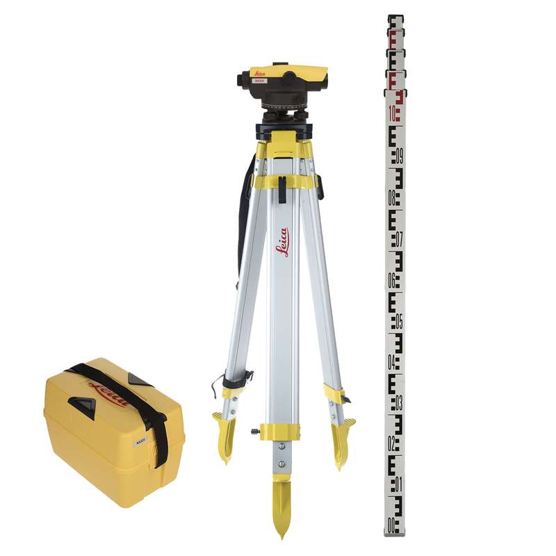 ترازیاب لایکا مدل NA324 همراه سه پایه و میر