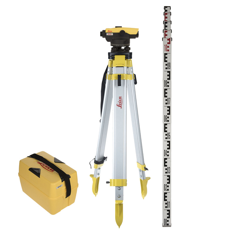 ترازیاب لایکا مدل NA324 همراه سه پایه و میر