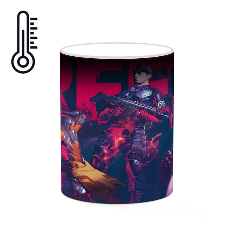 ماگ حرارتی کاکتی مدل بازی Garena Free Fire کد mgh28611