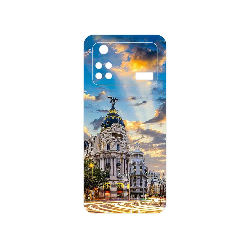 برچسب پوششی ماهوت مدل City of Madrid مناسب برای گوشی موبایل شیائومی Poco M4 Pro 4G