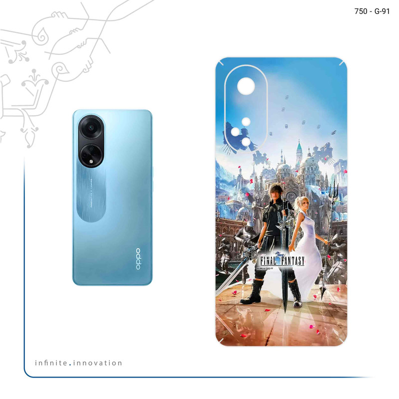 برچسب پوششی ماهوت مدل Final Fantesy Game Series مناسب برای گوشی موبایل اپو A98