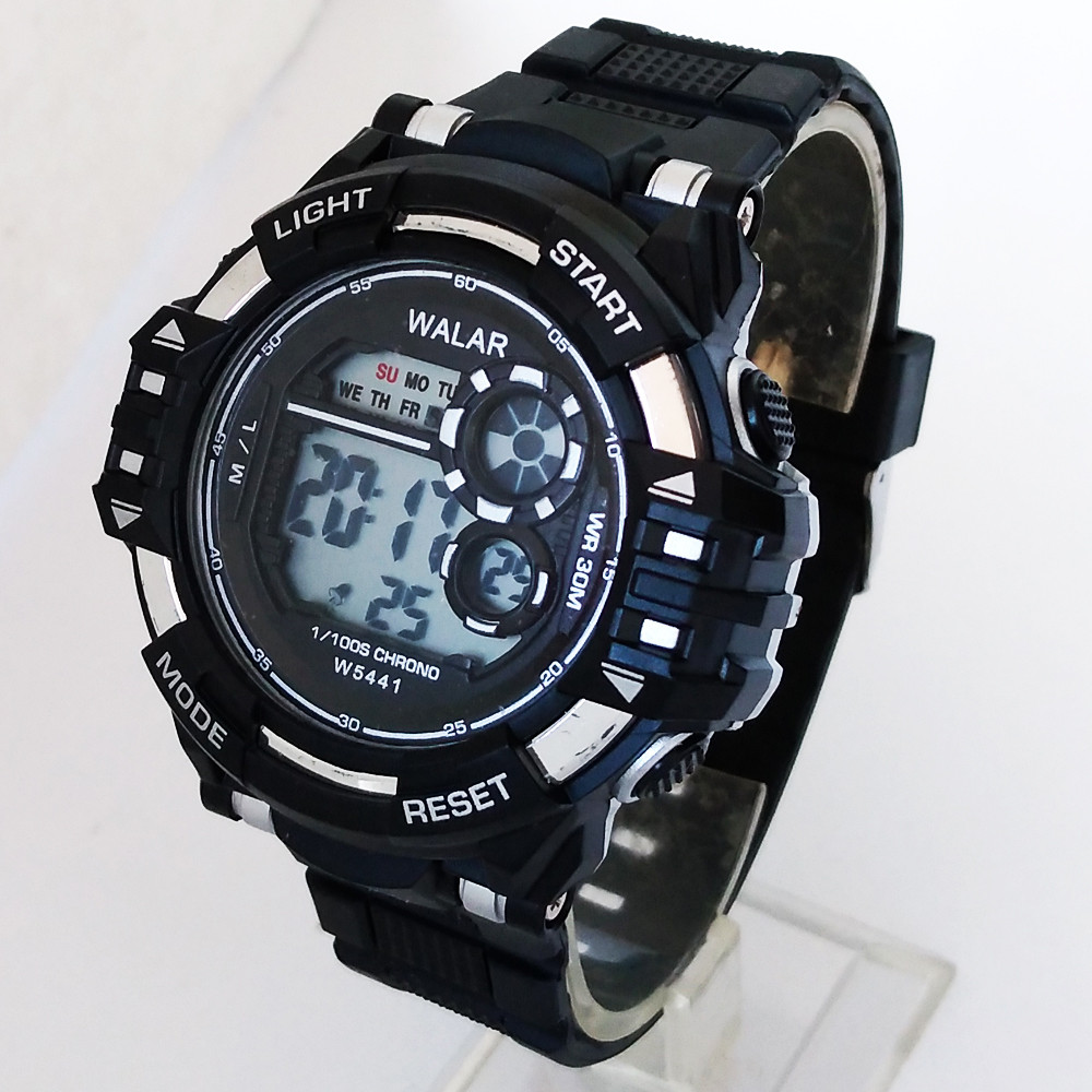 ساعت مچی دیجیتال پسرانه والار مدل ضدآب چراغدار ساعت مچی دیجیتال پسرانه والار مدل ضدآب چراغدار