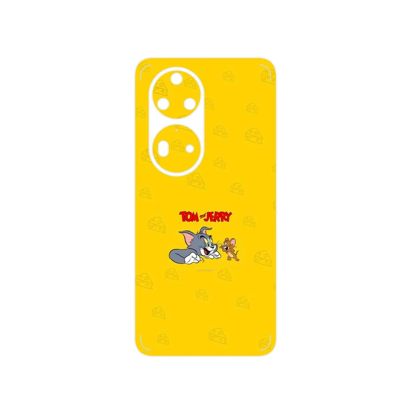 برچسب پوششی ماهوت مدل Tom and Jerry مناسب برای گوشی موبایل هوآوی P50 Pro