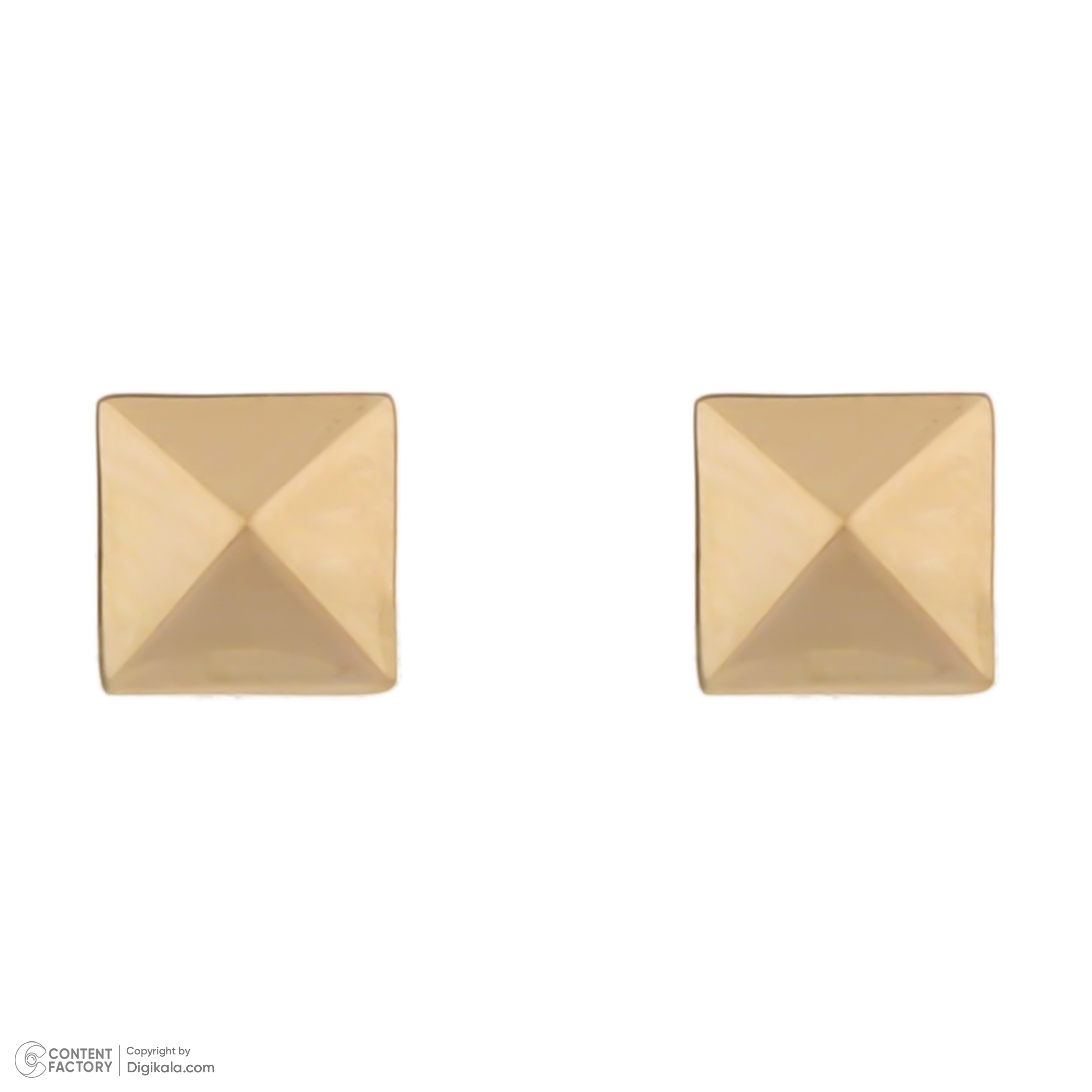 گوشواره طلا 18 عیار زنانه طلای مستجابی مدل 10107