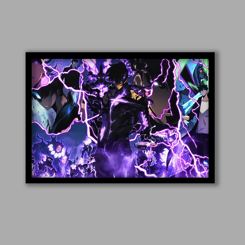 تابلو لیلیان مدل انیمه تک رو Solo Leveling کد LA-G11543-2