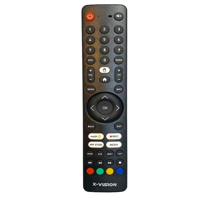 ریموت کنترل تلویزیون ایکس ویژن مدل 1985 ریموت کنترل تلویزیون ایکس ویژن مدل 1985