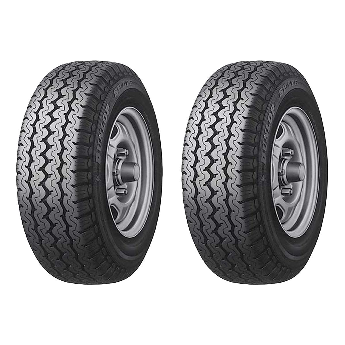 لاستیک خودرو دانلوپ مدل TG30 سایز 215/80R15 - دو حلقه