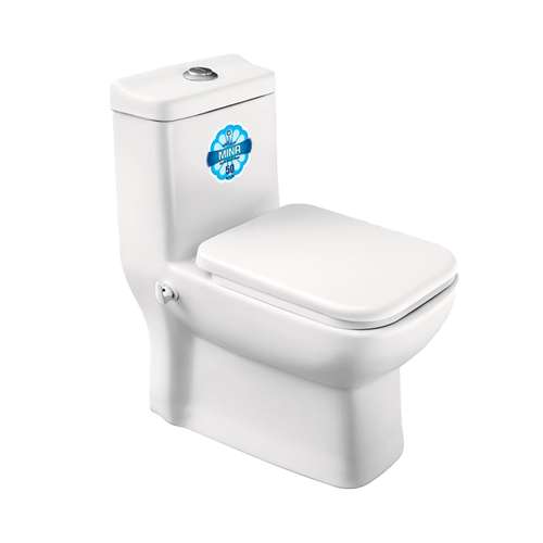 توالت فرنگی دو زمانه مینا مدل رومینا