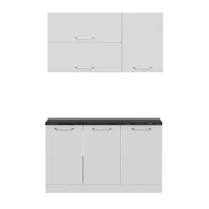 کابینت آشپزخانه فلفور کابینت مدل 140 cm مجموعه 4 عددی