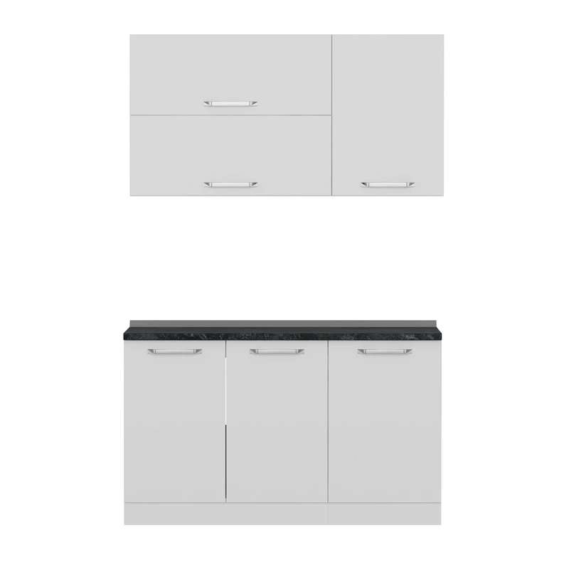 کابینت آشپزخانه فلفور کابینت مدل 140 cm مجموعه 4 عددی کابینت آشپزخانه فلفور کابینت مدل 140 cm مجموعه 4 عددی