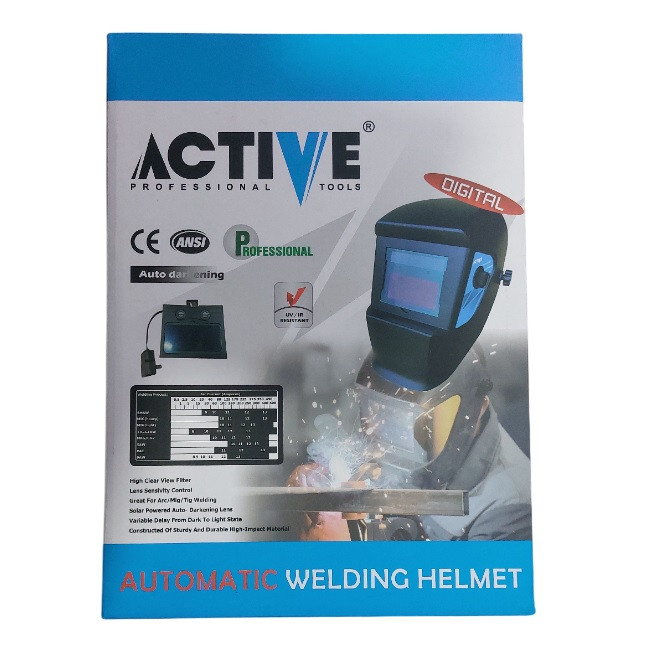 ماسک جوشکاری اکتیو تولز مدل AC-5525M
