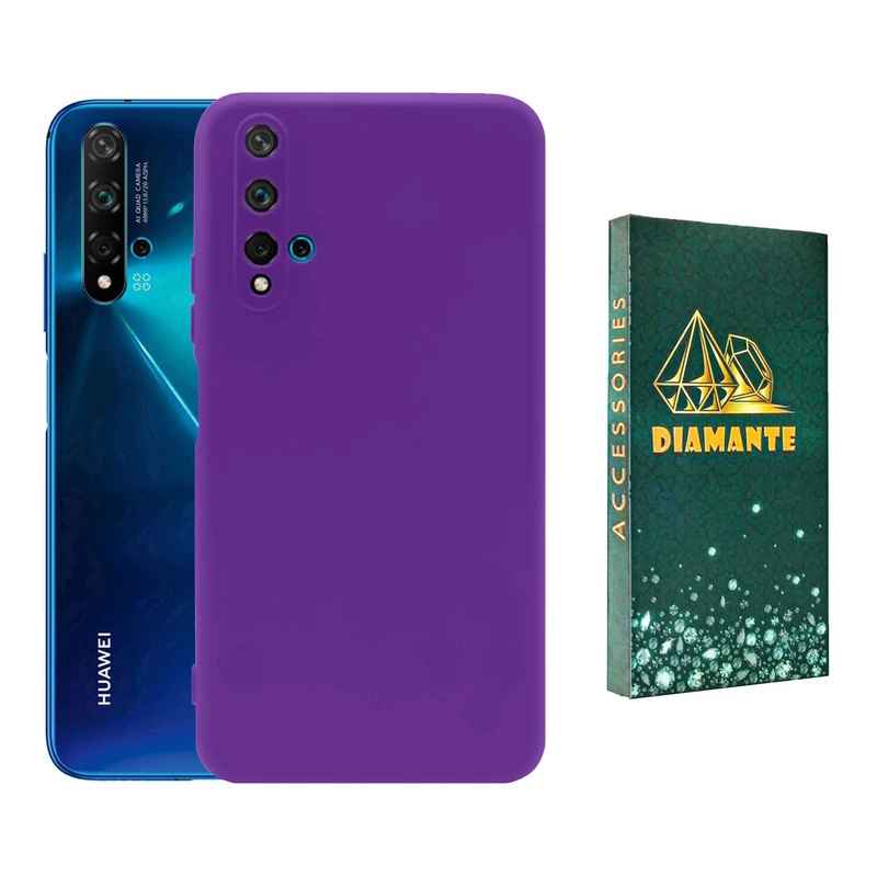کاور دیامانته مدل Sili_77 Gn مناسب برای گوشی موبایل هوآوی Nova 5T
