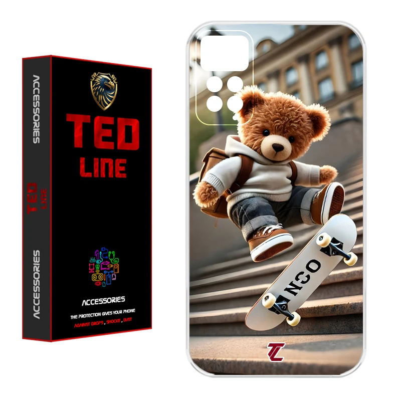 کاور تد لاین طرح تدی کد 1117 مناسب برای گوشی موبایل شیائومی Redmi Note 11 Pro 4G / Note 12 Pro 4G