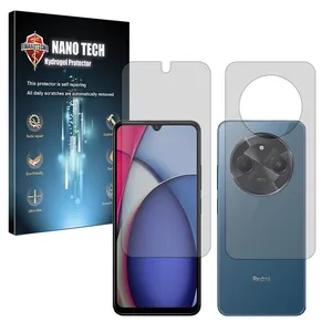 Nano tech Tough model matte screen protector suitable for Xiaomi Redmi A3 Pro mobile phone along with the back protector