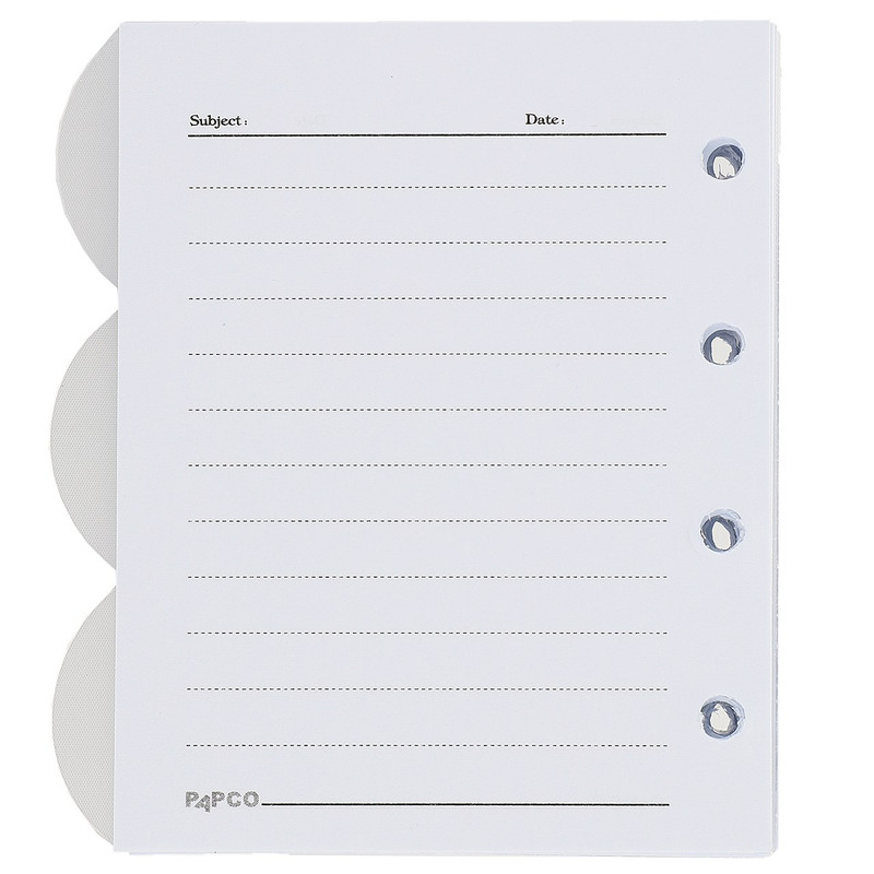 کاغذ کلاسور پاپکو بسته 100 عددی کد NB-627-SH