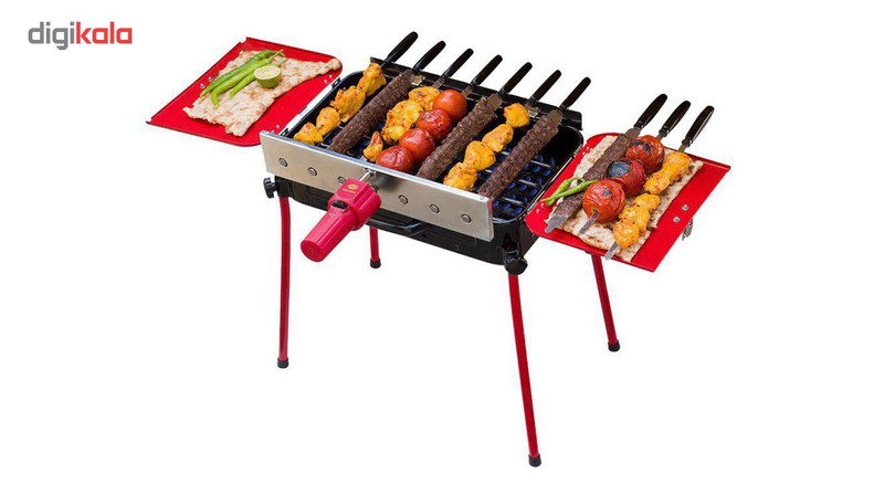 کباب پز دوگانه سوزمه پویا مدل BRB-M84