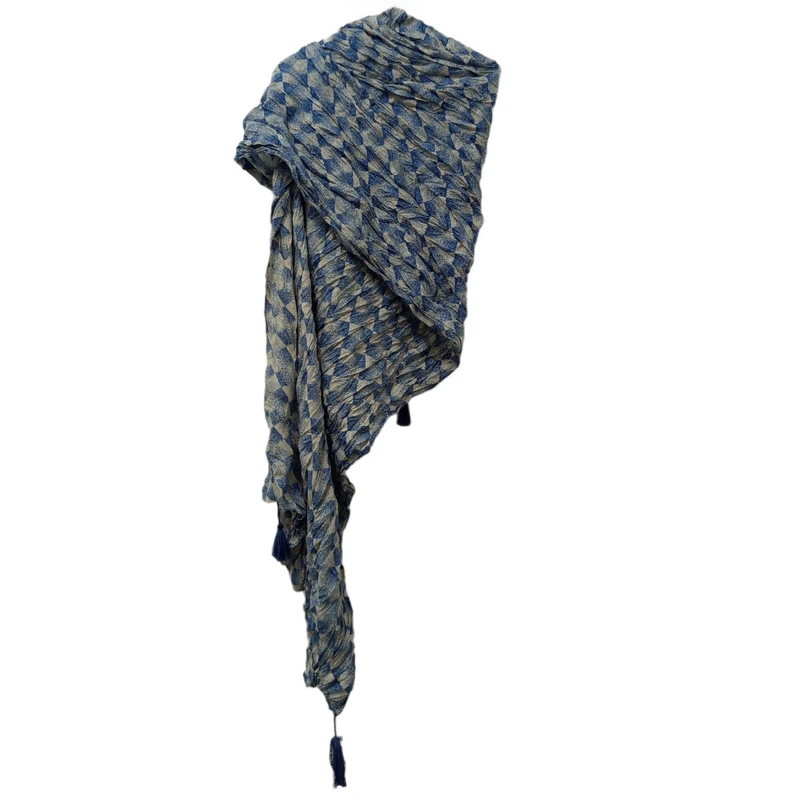 شال زنانه مدل پلیسه