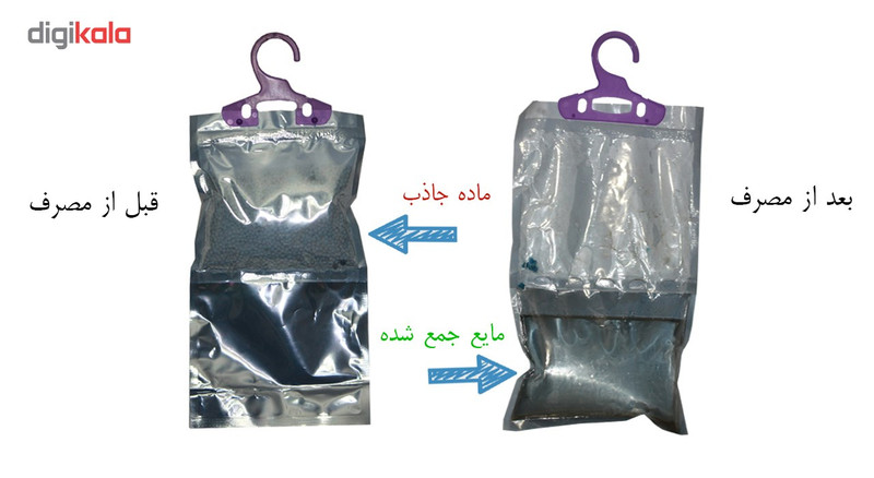 رطوبت گیر آویز استرانگ مدل Rose Hanging حجم 500 میلی لیتر