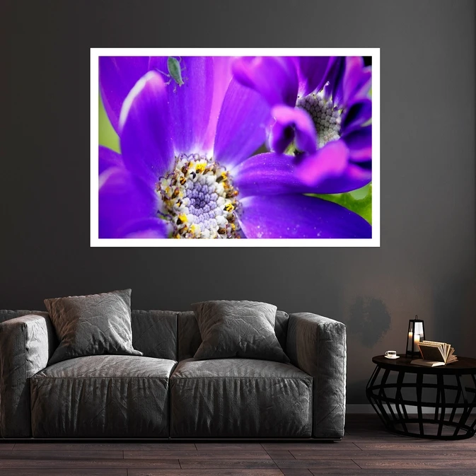 تابلو بکلیت طرح طبیعت و گل مدل قاب شاسی W-s8500