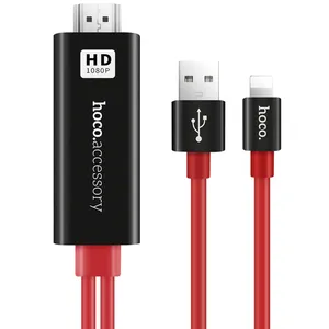کابل تبدیل HDMI به USB و لایتنینگ هوکو مدل UA4 طول 2 متر
