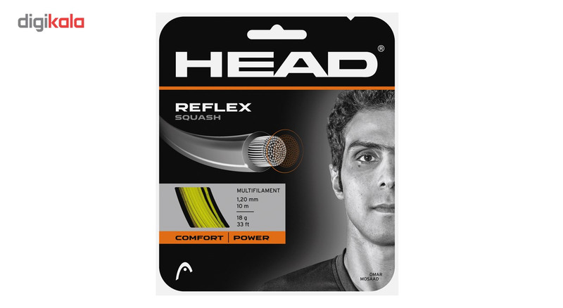 زه راکت اسکواش هد مدل Reflex