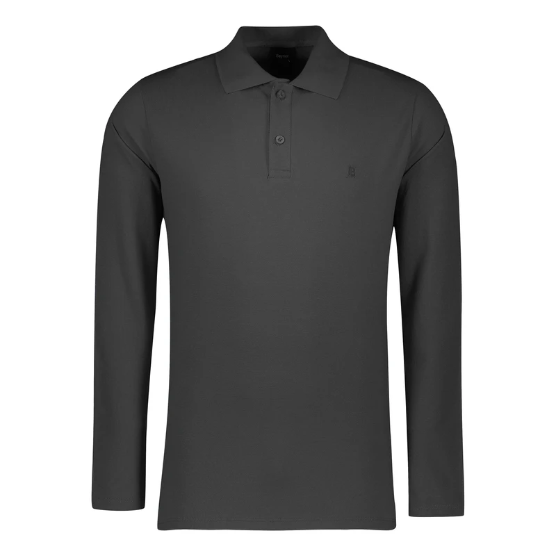 پولوشرت آستین بلند مردانه باینت مدل 395-11