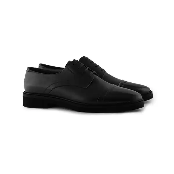 کفش مردانه آگوست مدل چرم B 230007